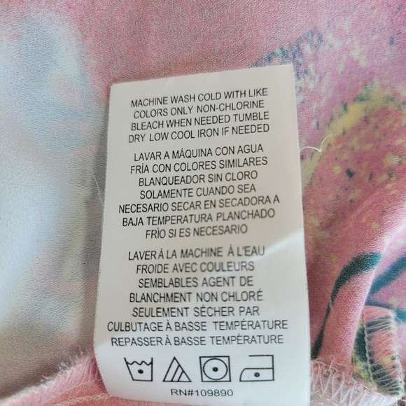 Melissa McCarthy x Seven7 Multicolor Button Down Shirt - Picture 6 of 8